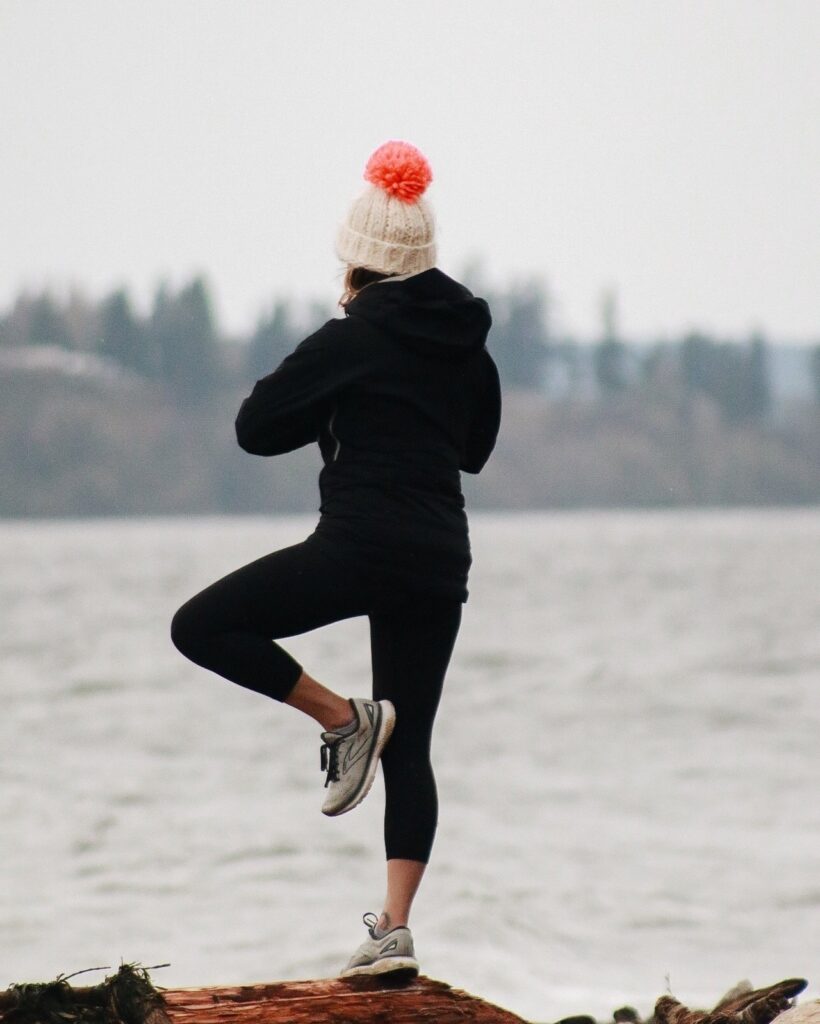 Balance, strength & outdoors photo. 